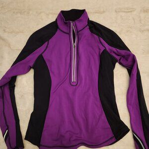 Lululemon reversible rulu half zip size 8
